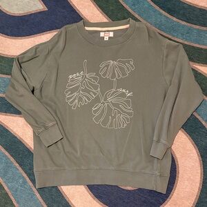 Post Surf Women's Green Sweater